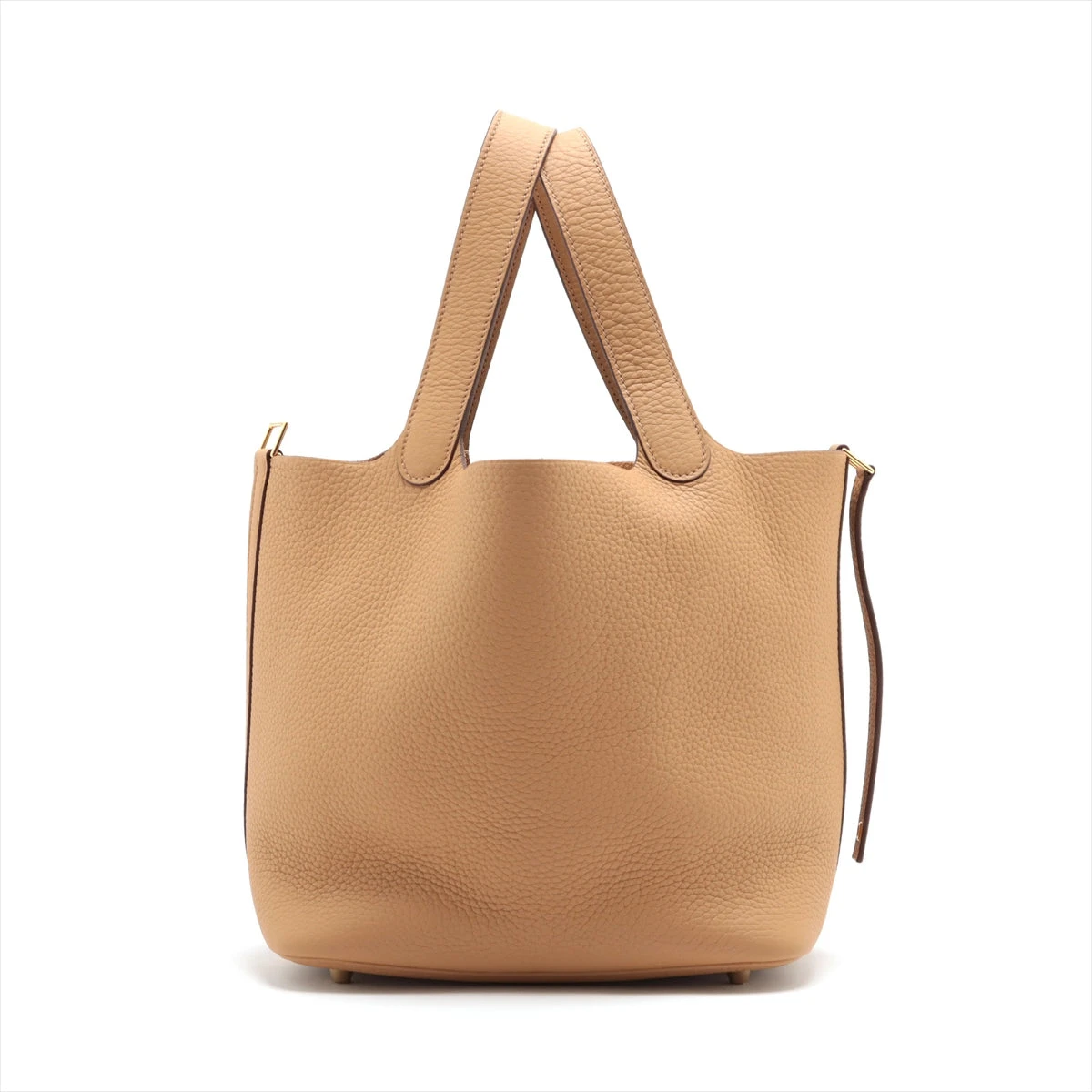 HERMES ピコタンロックMM ビスキュイゴールド金具新品