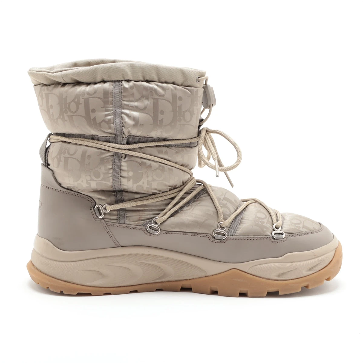 ディオール ファブリック ブーツ 44 メンズ ベージュ Dior Snow