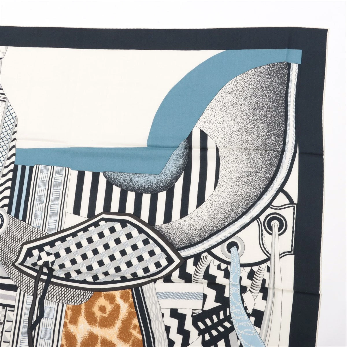 エルメス カレジェアン La Selle Imaginaire 空想の鞍 ストール