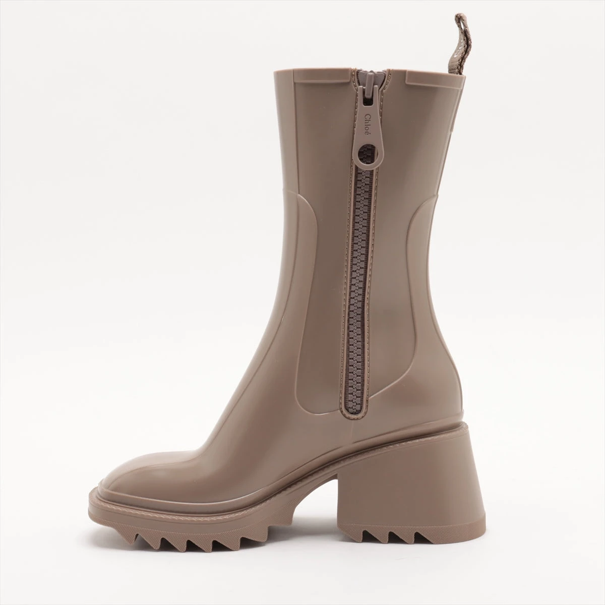 クロエ ラバー レインブーツ 35 レディース ブラウン BETTY