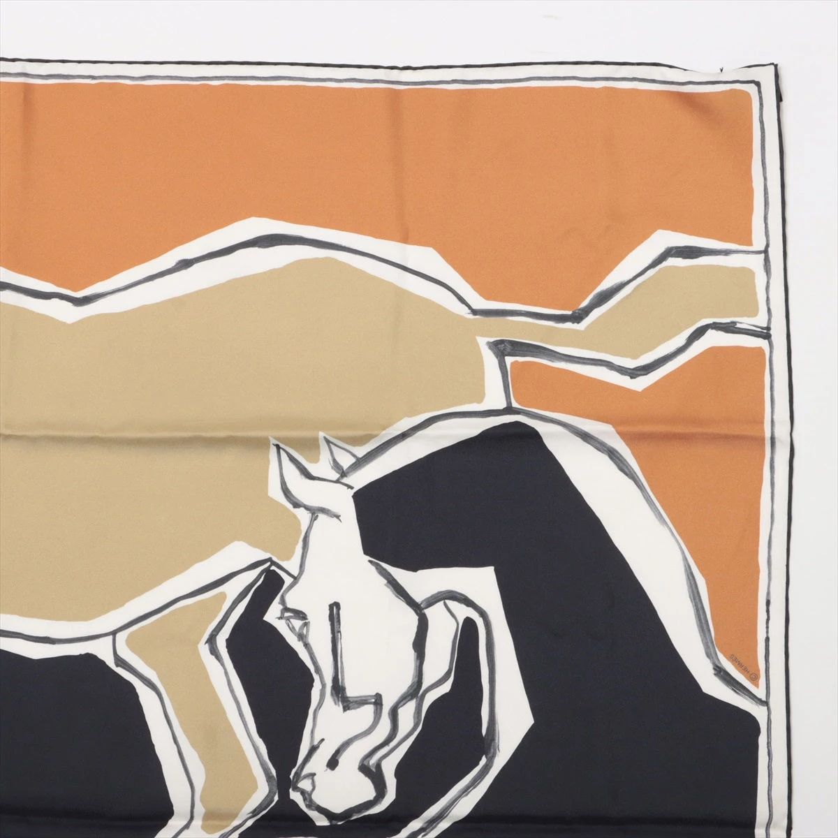 エルメス カレ90 double face La Danse des Chevaux 馬のダンス