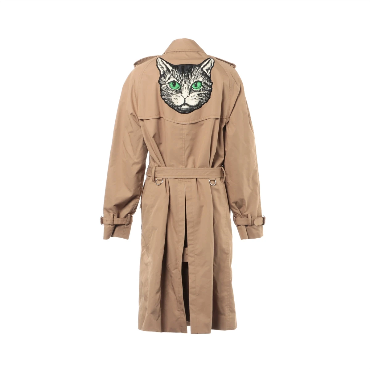 グッチ ミスティックキャット 18SS コットン×ナイロン トレンチ