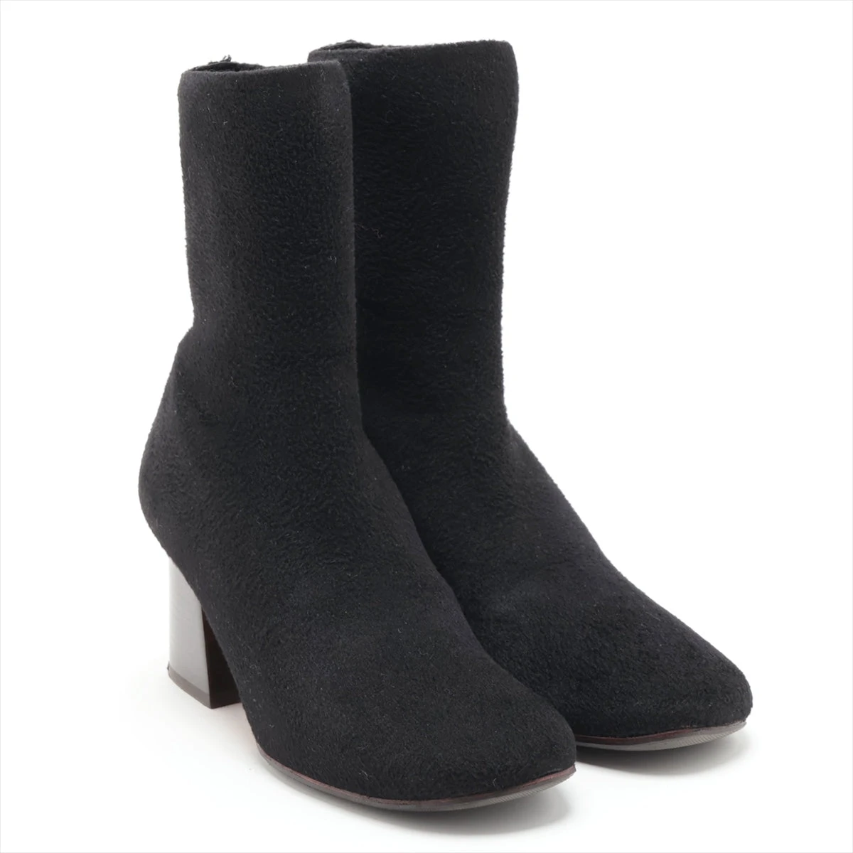 セリーヌのアンクルブーツ　フィービー　Wrap Bootie サイズ36 セリーヌ フィービー期 ニット ソックスブーツ 36 レディース