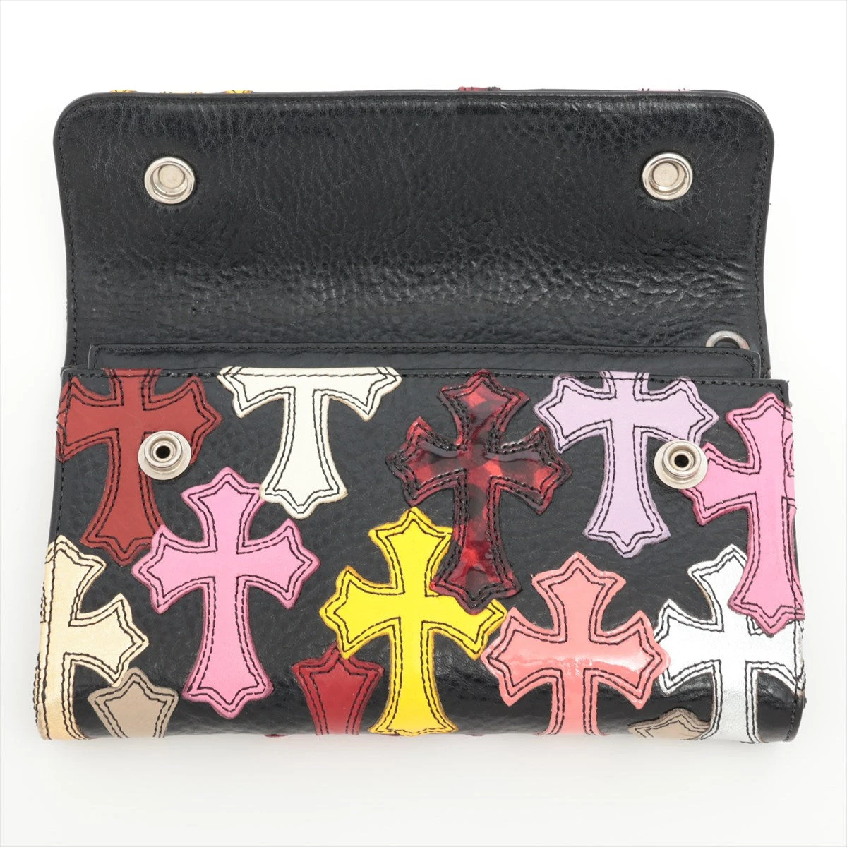 新品未使用　CHROME HEARTS ウェーブ ウォレット　長財布 925 CHROME HEARTS クロムハーツ ウェーブウォレット フルセメタリー