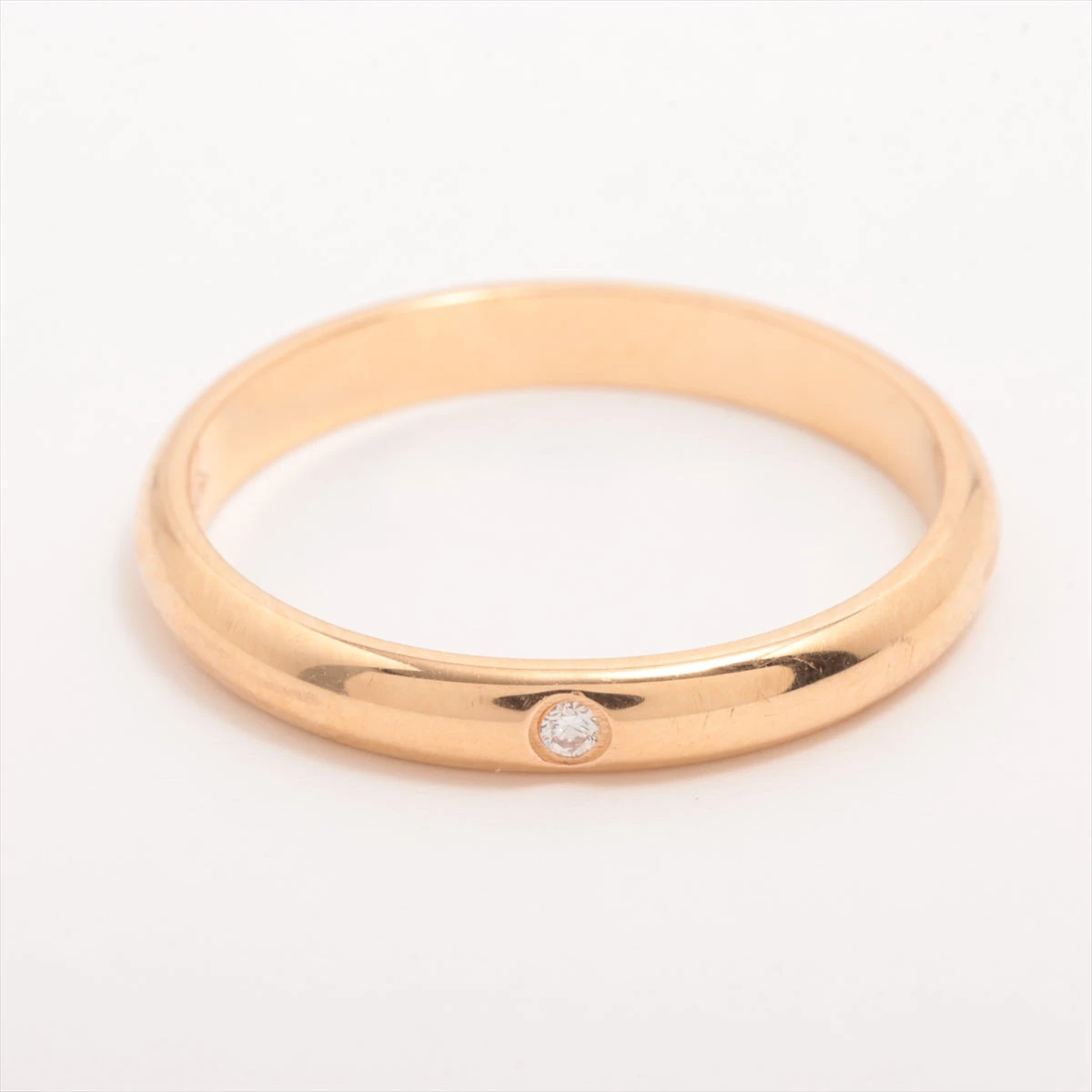 カルティエ ウエディング 750 1Pダイヤリング　12号 52 Cartier ［飯能本店］CARTIER カルティエ #52 ウェディング