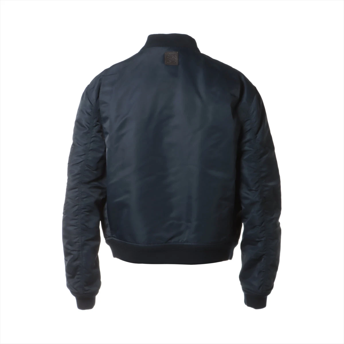 ロエベ アナグラム 23AW ナイロン ジャケット 50 メンズ ネイビー