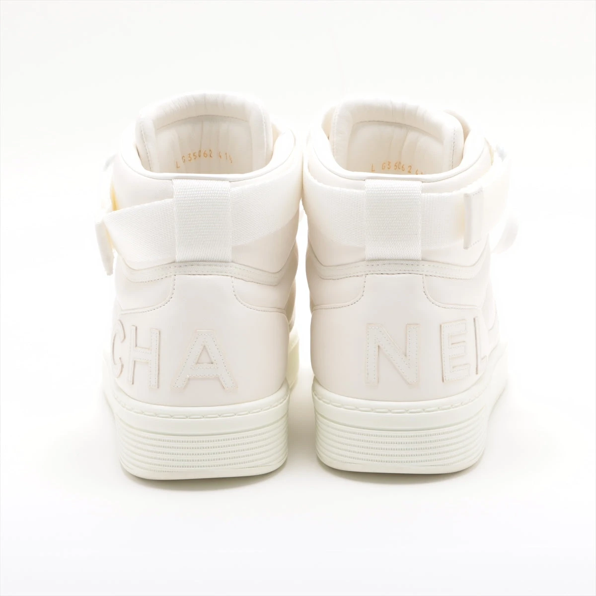 シャネル ココマーク レザー ハイカットスニーカー 41 メンズ