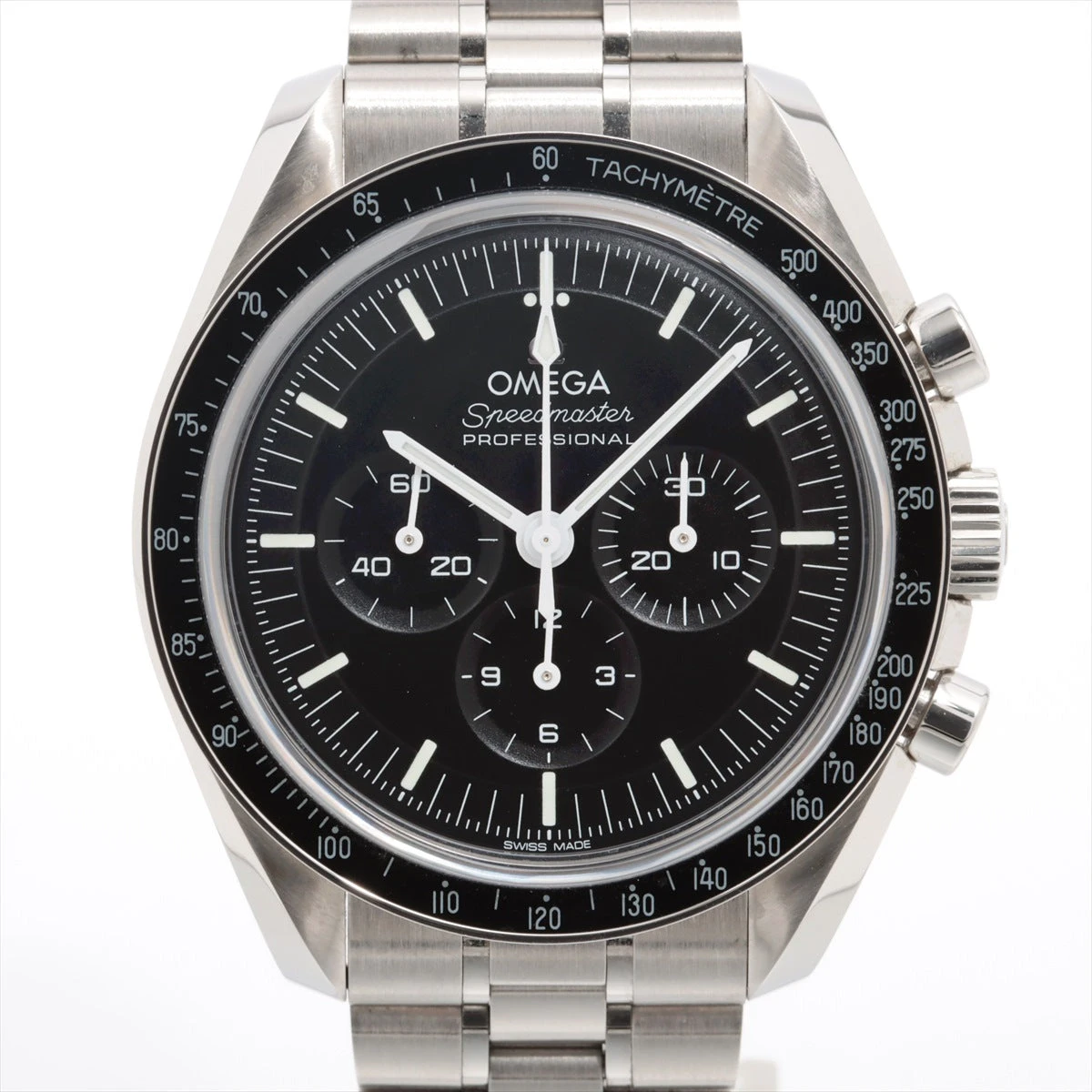 【OH•仕上済】OMEGA　スピードマスター　オートマチック　黒文字盤　自動巻き 中古・古着通販】OMEGA (オメガ) スピードマスター