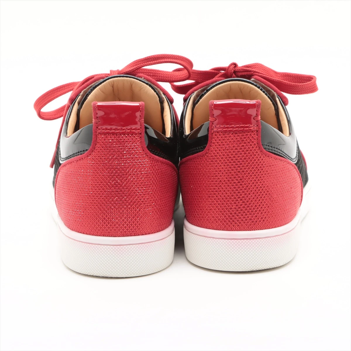 未使用 クリスチャンルブタン オーロラ レザースニーカー 42 ハイカット Fun Louis Junior ホワイト カーフレザー - Shoes - Men