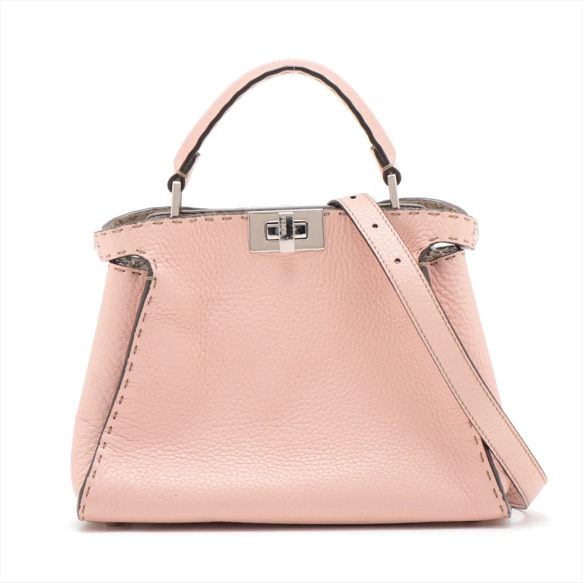 FENDI 2WAYバッグ セレリア レザー ピーカブー エッセンシャリー AB PEEKABOO フェンディFENDI ピーカブーエッセンシャリー 2WAY