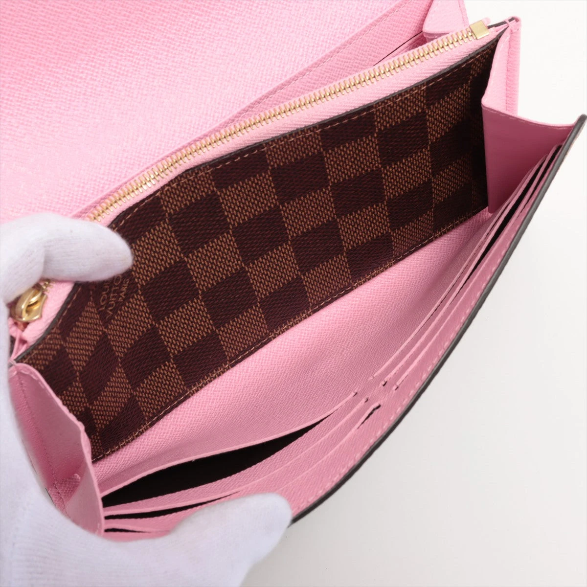 新型　ヴィトン　ダミエ　サラNM N40722 RFID 長財布 LOUIS VUITTON - 新型 ヴィトン ダミエ サラNM N40722 RFID 長