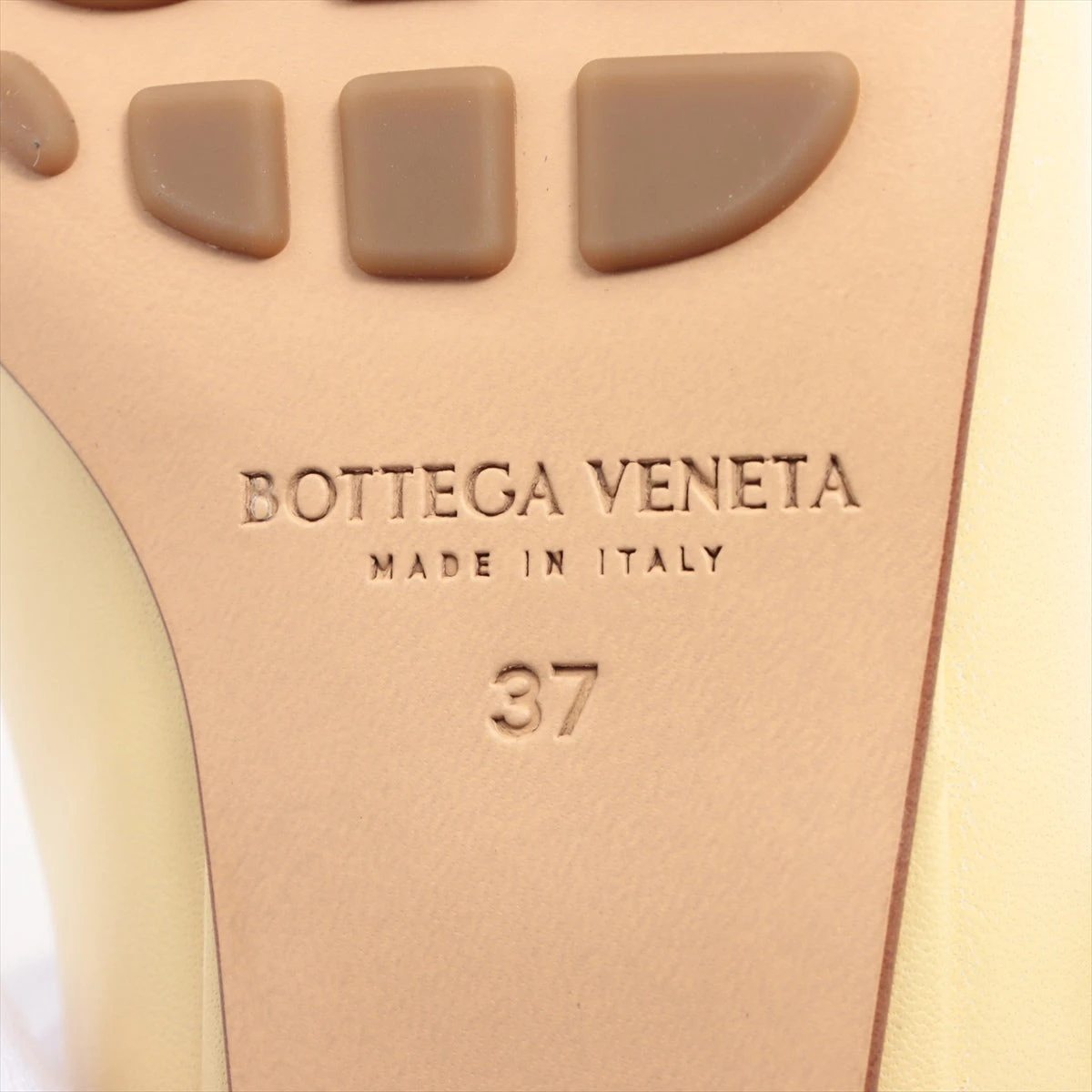 ボッテガ　アーモンドフラットシューズ　ブラウン 36 BOTTEGA VENETA アーモンドパンプス 36
