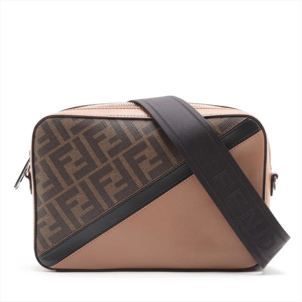 1円【極美品/2way/ズッカ】FENDI フェンディ ミニ ボストン