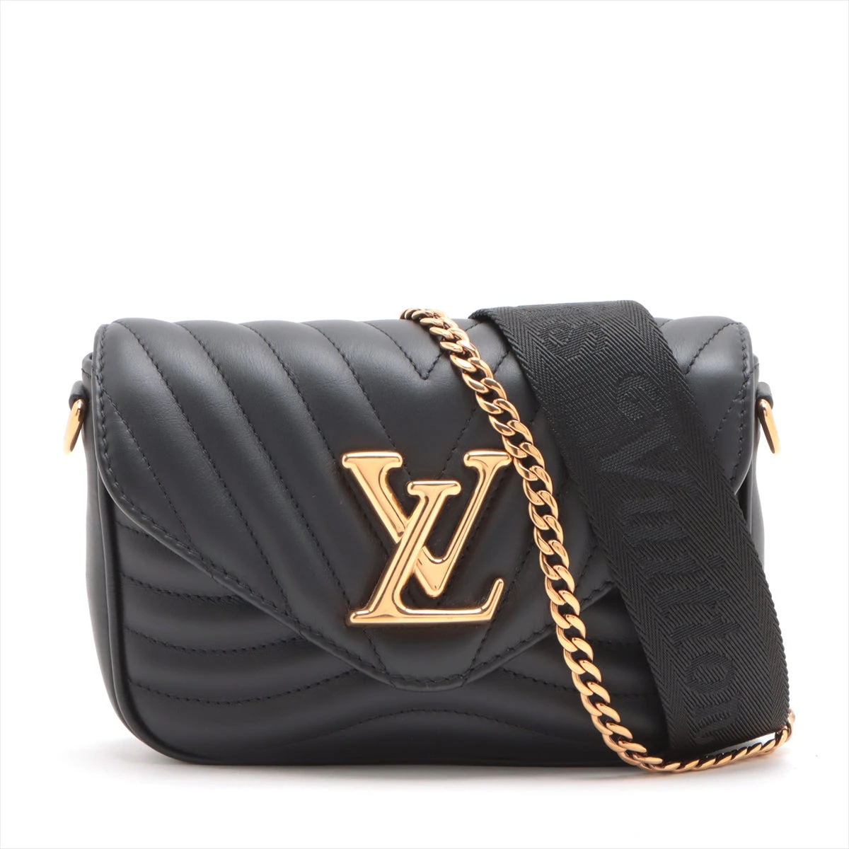 ヴィトン LVロゴ ミュルティ ポシェット M56461