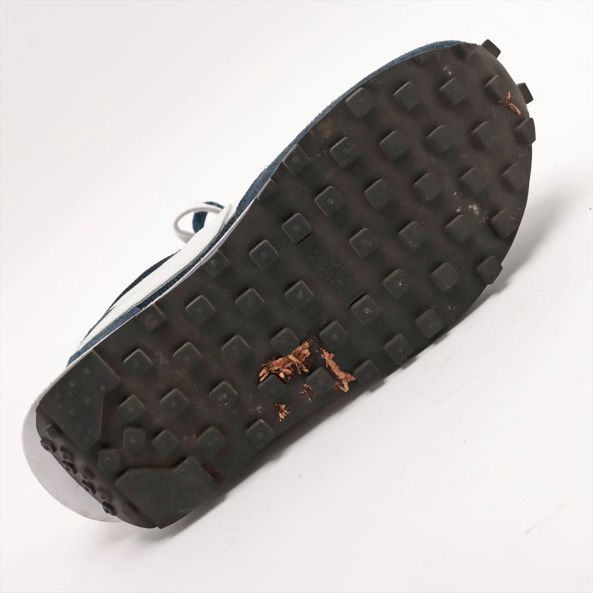 ナイキ×サカイ×フラグメント メッシュ×レザー スニーカー 23.5cm