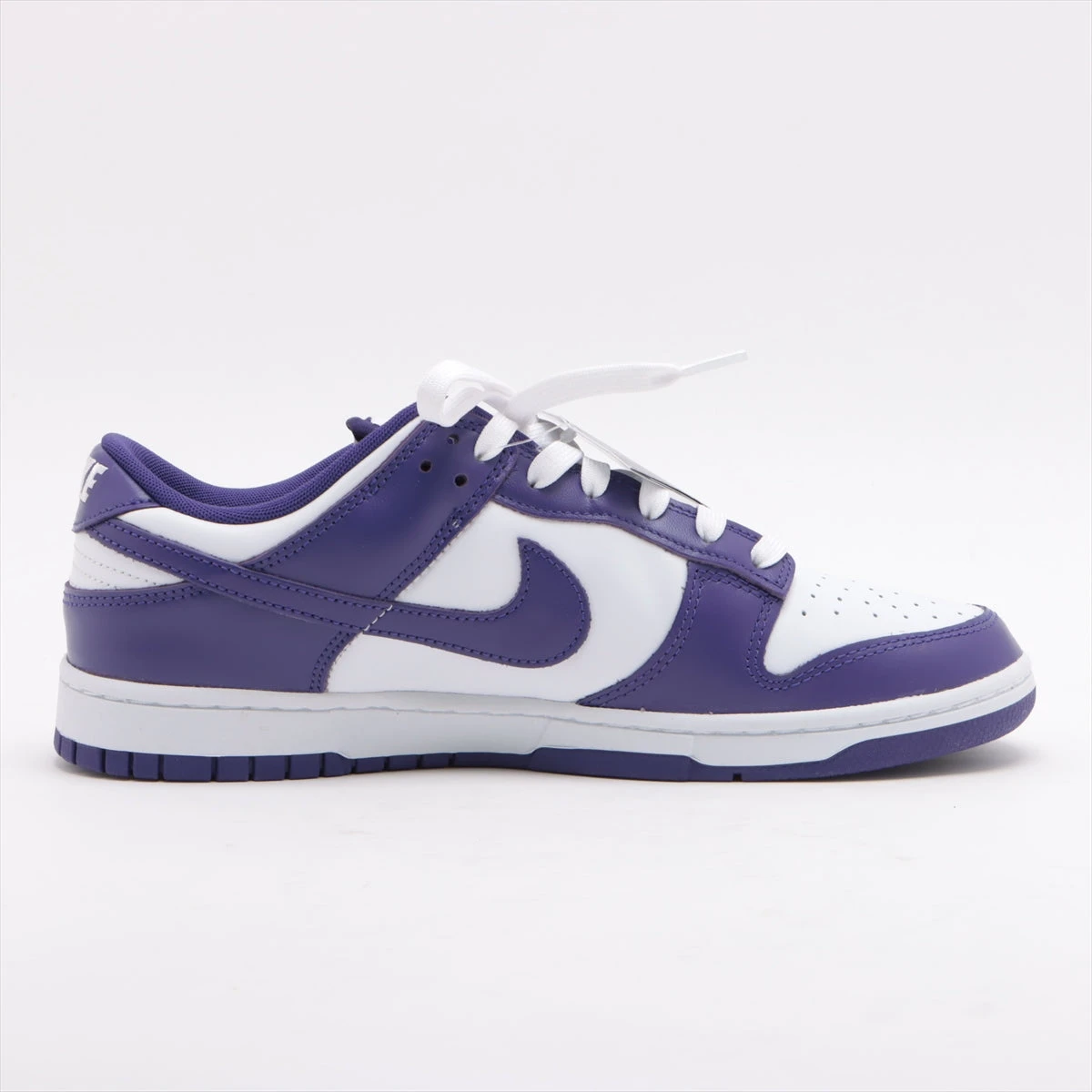 ナイキ レザー スニーカー 28cm メンズ パープル DD1391-104 DUNK LOW 