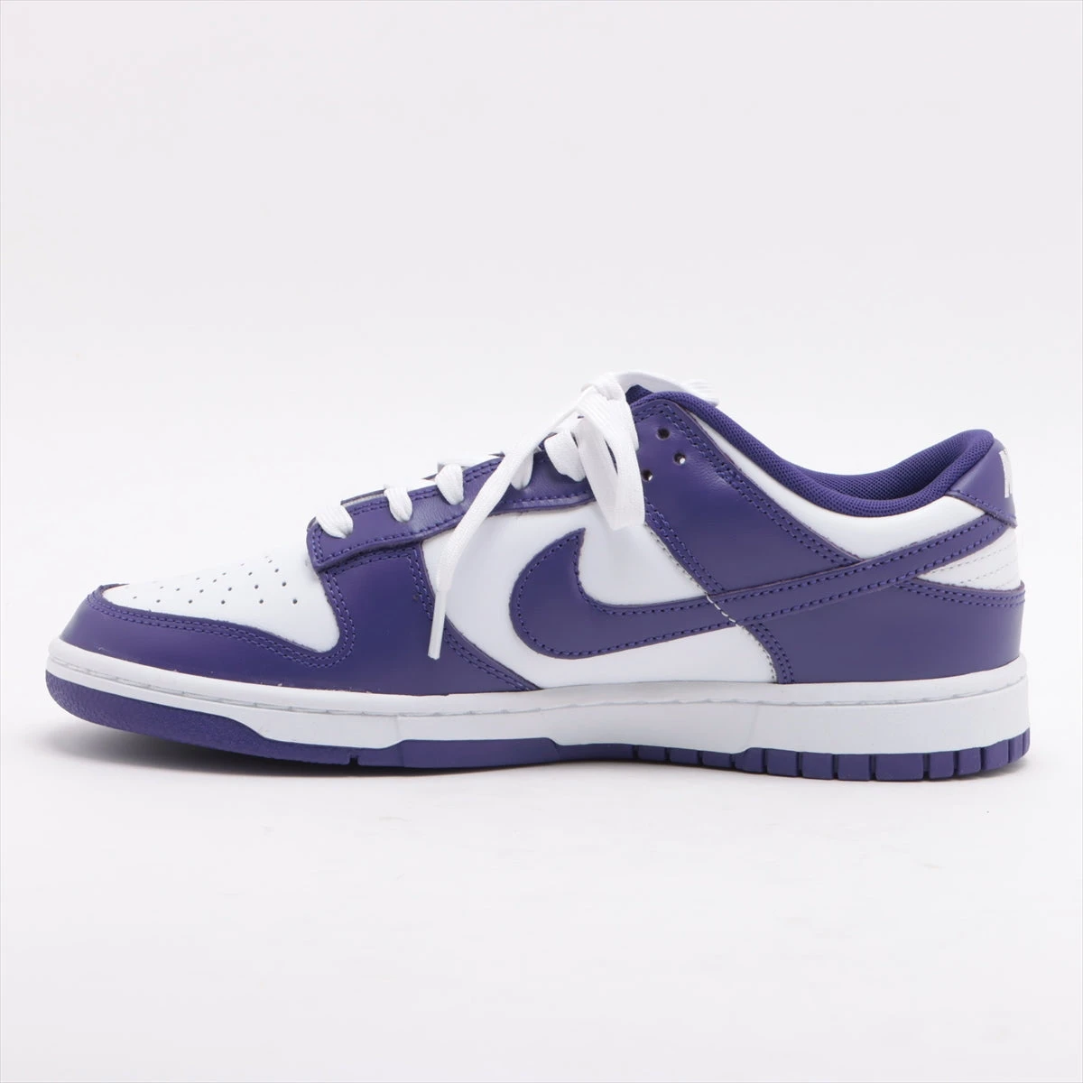 ナイキ レザー スニーカー 28cm メンズ パープル DD1391-104 DUNK LOW 