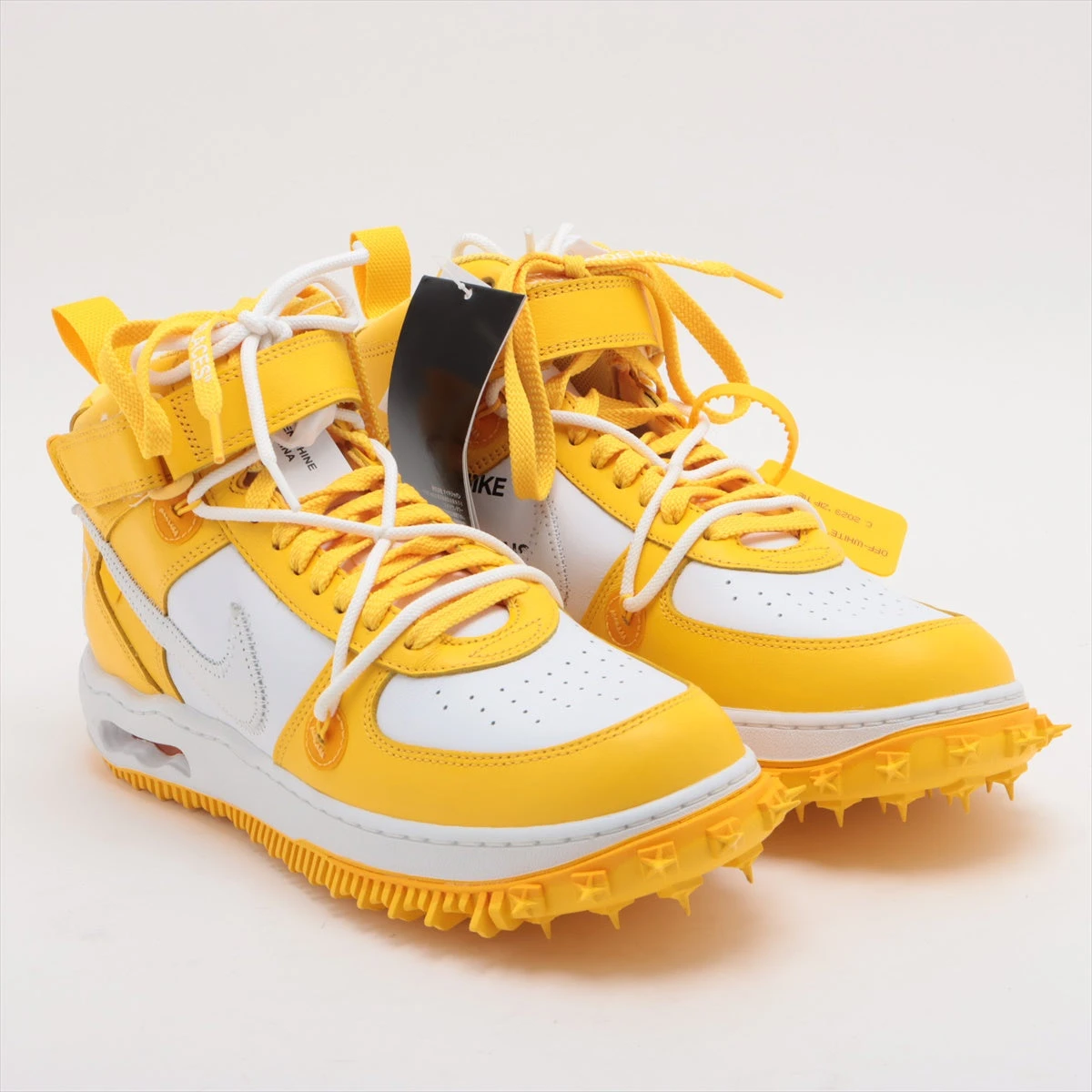 Off-White ハイカットスニーカー イエロー Off-White Off Court High Top Sneakers, $601 | farfetch.com