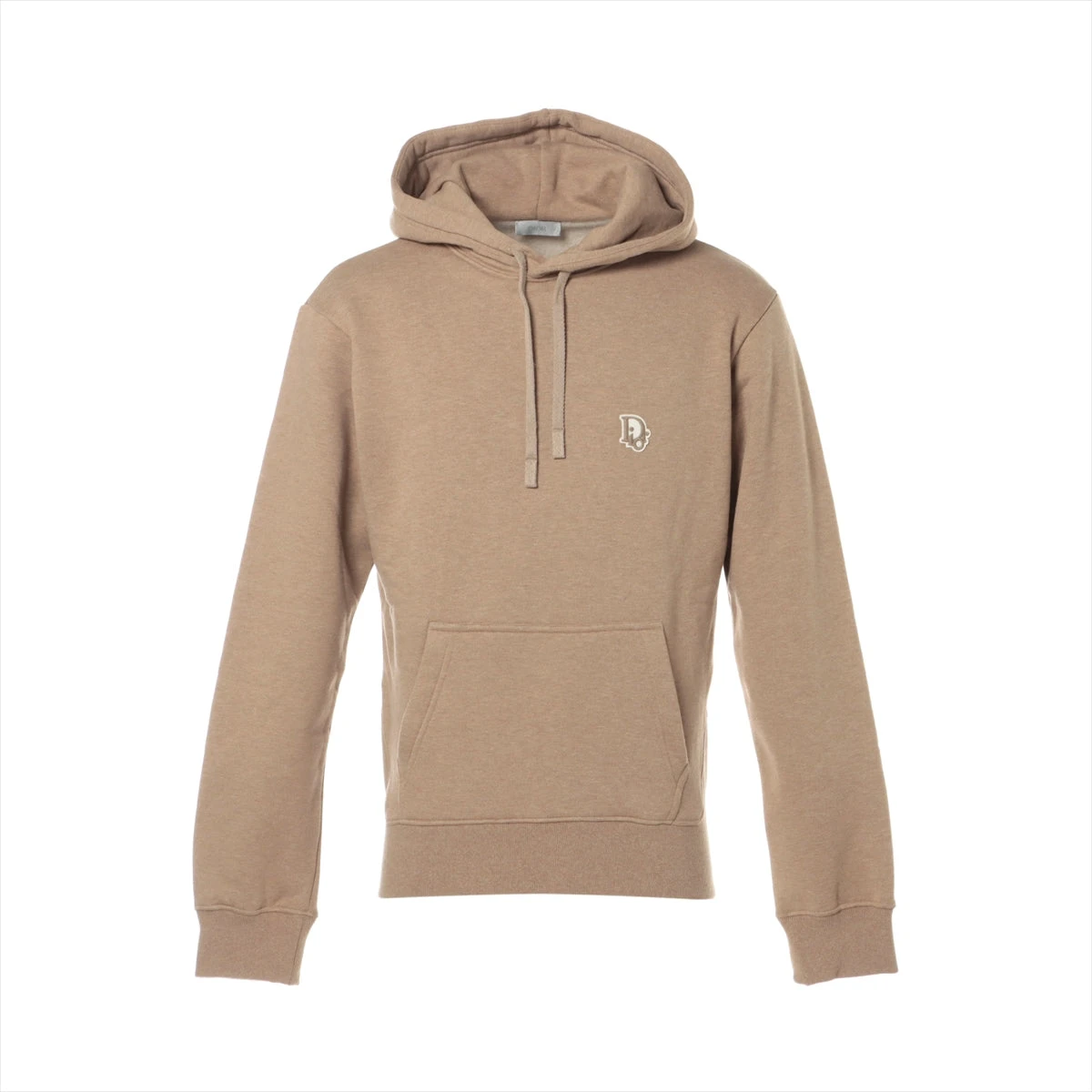 ディオール コットン×カシミヤ パーカー S メンズ ベージュ