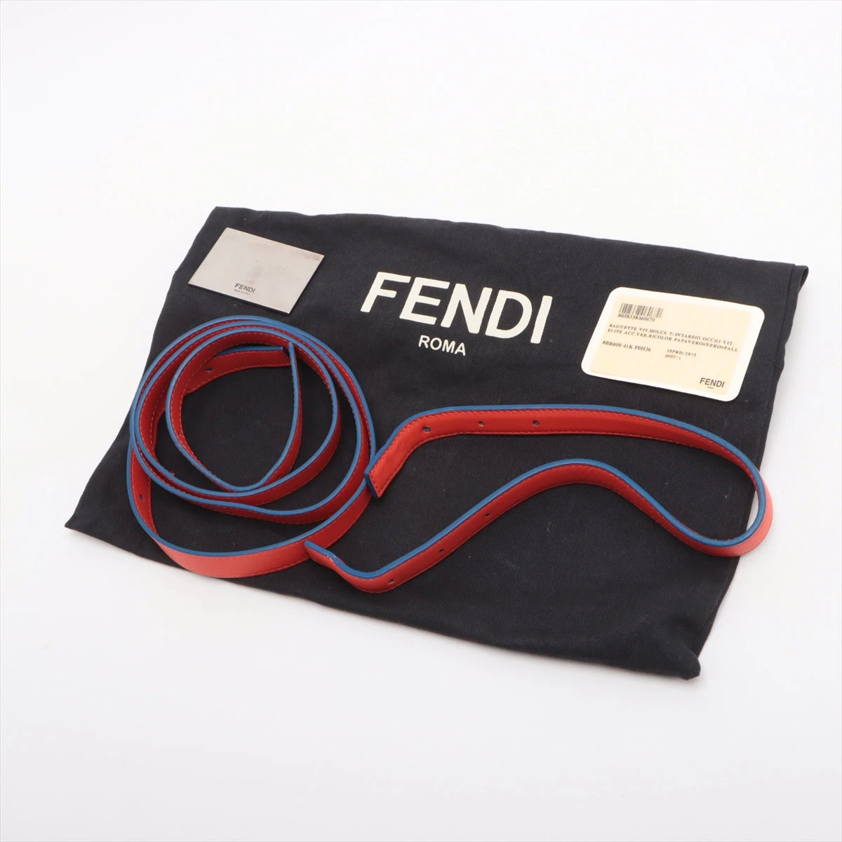 【希少】フェンディ モンスター スタッズ 2JOURS レザー 2WAY バッグ フェンディ FENDI ハンドバッグ ショルダーバッグ モンスター