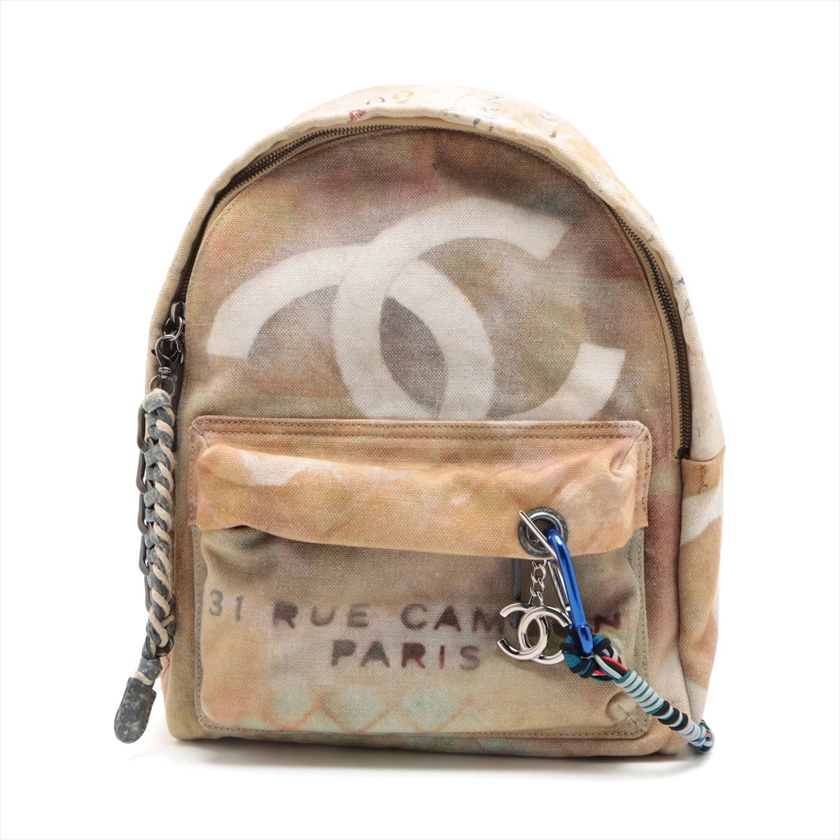 シャネル　CHANEL リュック　レインボー　美品　　レア色 楽天市場】CHANEL シャネル スポーツライン ココマーク バックパック