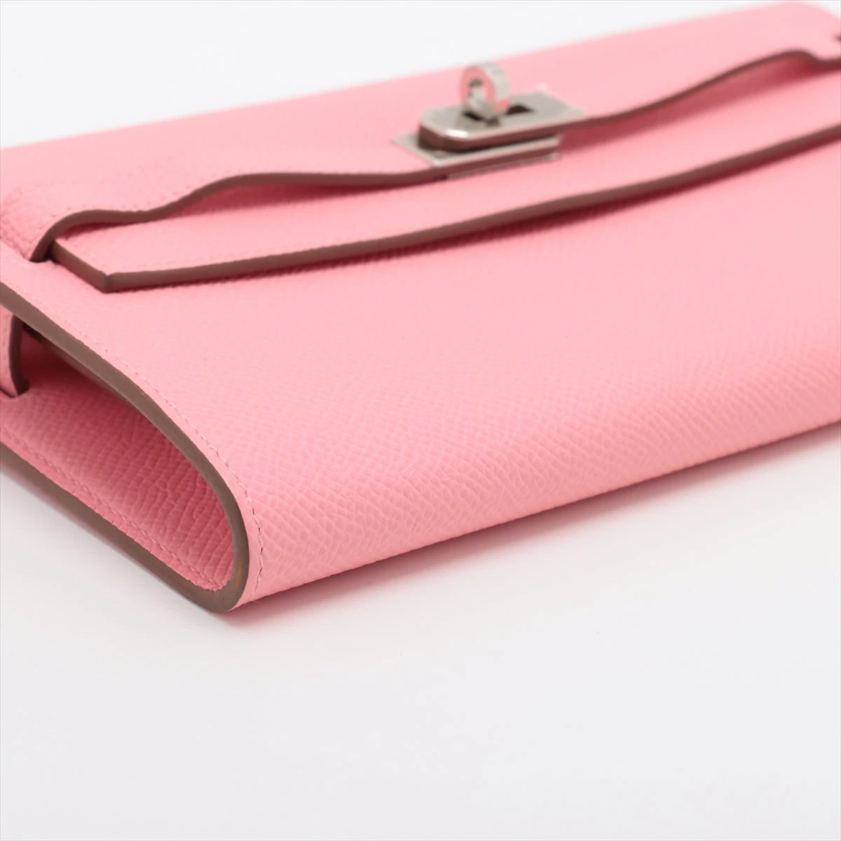 エルメス ケリーウォレット トゥーゴー ヴォーエプソン ローズ