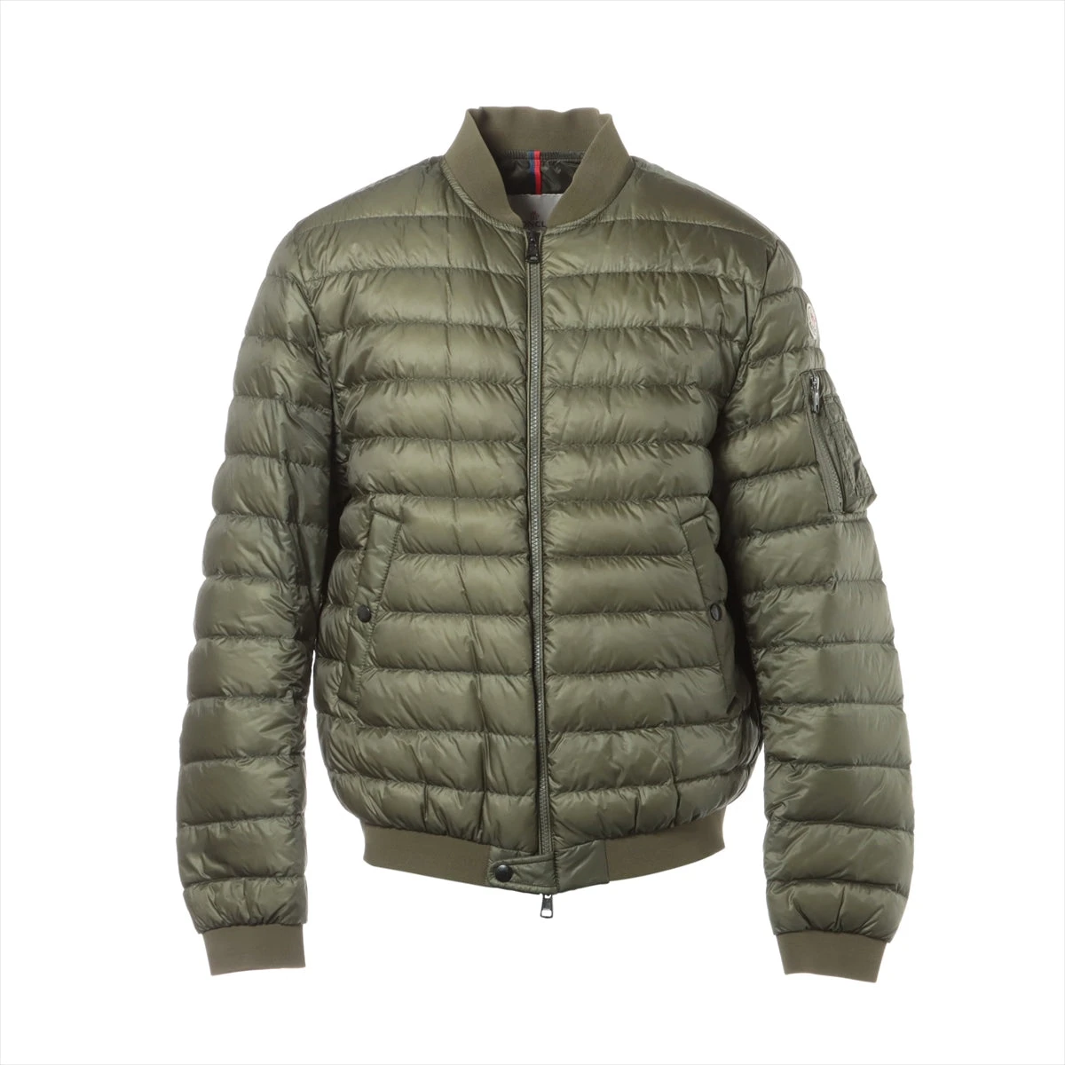 モンクレール　ダウンジャケット　カーキ　2 MONCLER モンクレール ギレック ロング ダウンジャケット カーキ