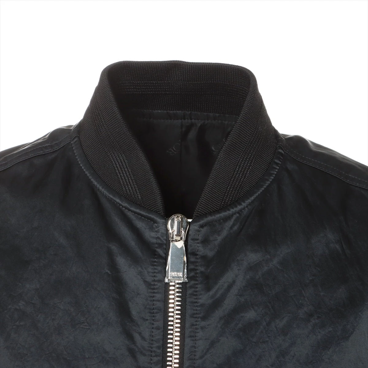 ディオール 22AW ナイロン ボンバージャケット 44 メンズ ブラック