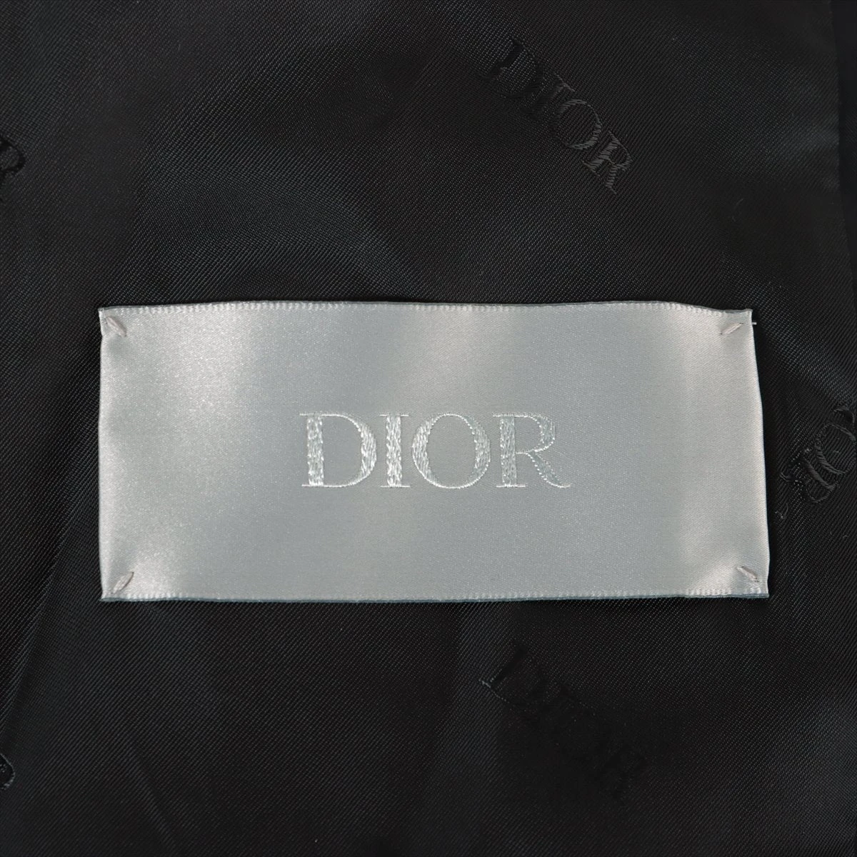 極美品✨クリスチャンディオール 22年製 バックロゴ ボンバー ジャケット 38 DIOR & PETER DOIG/ディオール ピーター・ドイグ】バックロゴ