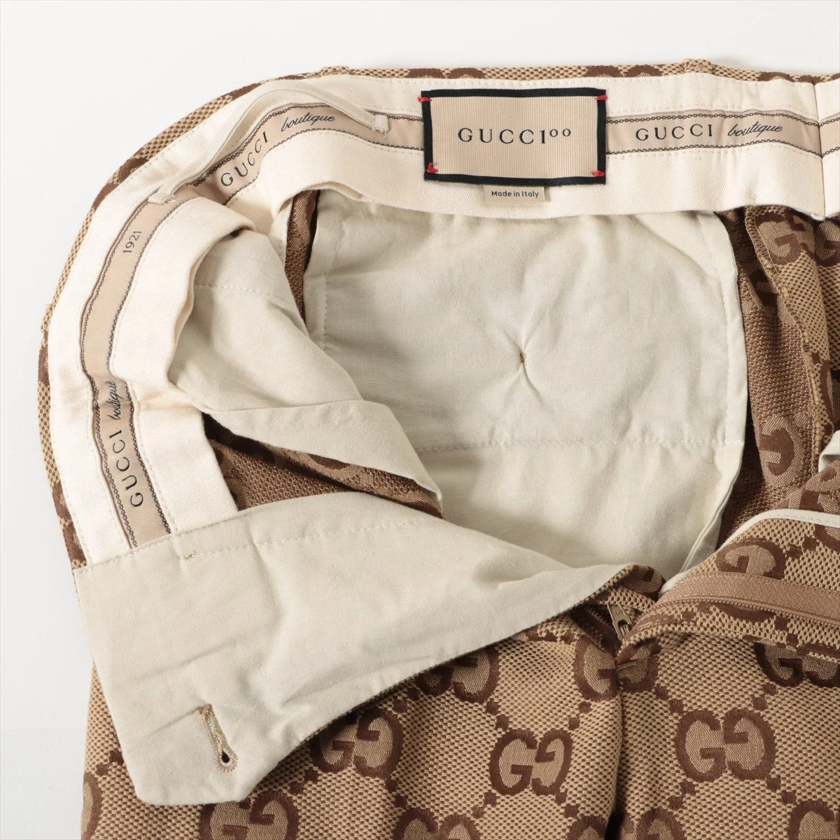 グッチ GGキャンバス コットン×ポリエステル パンツ 48 メンズ グッチ GGキャンバス コットン×ポリエステル パンツ 48 メンズ