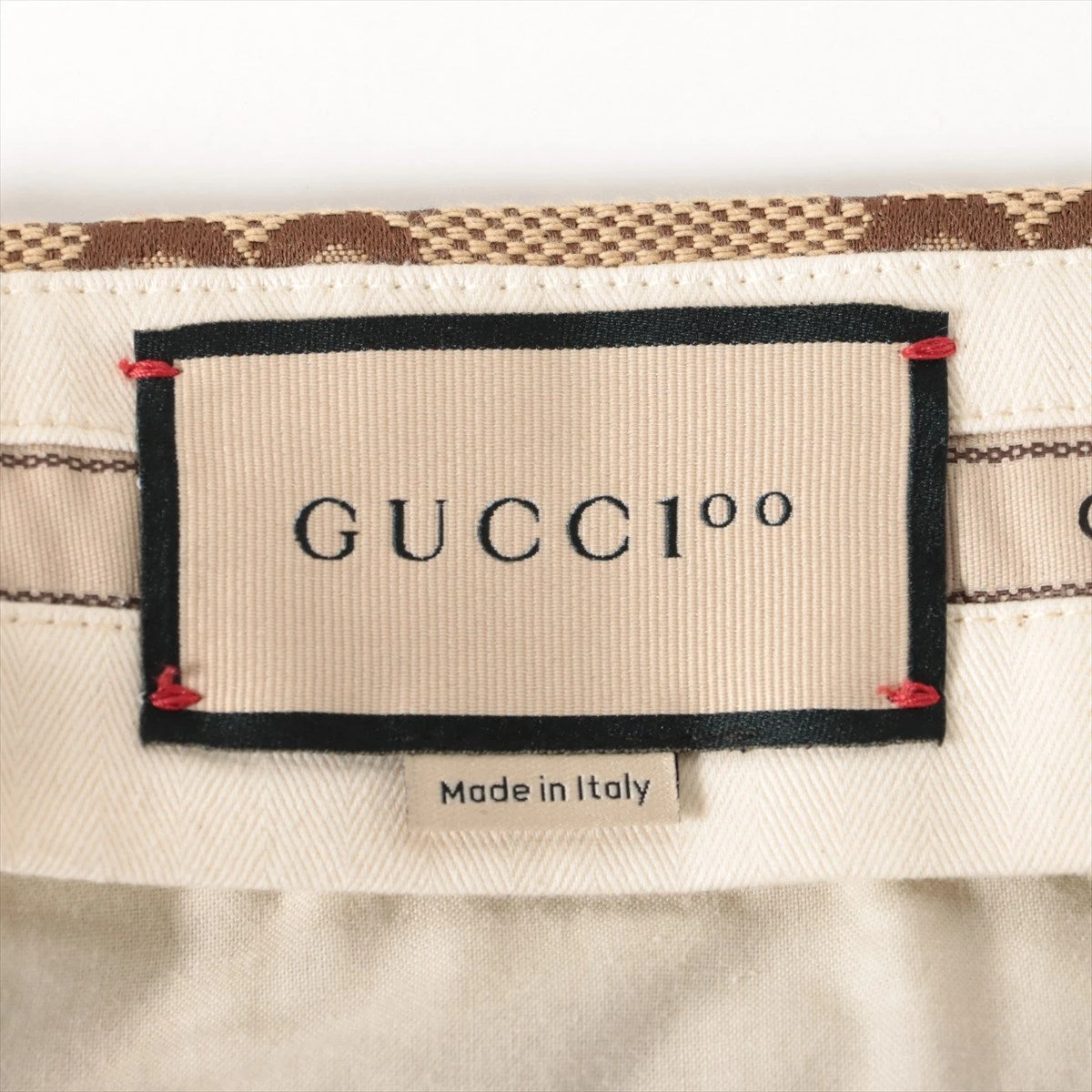 グッチ GGキャンバス コットン×ポリエステル パンツ 48 メンズ