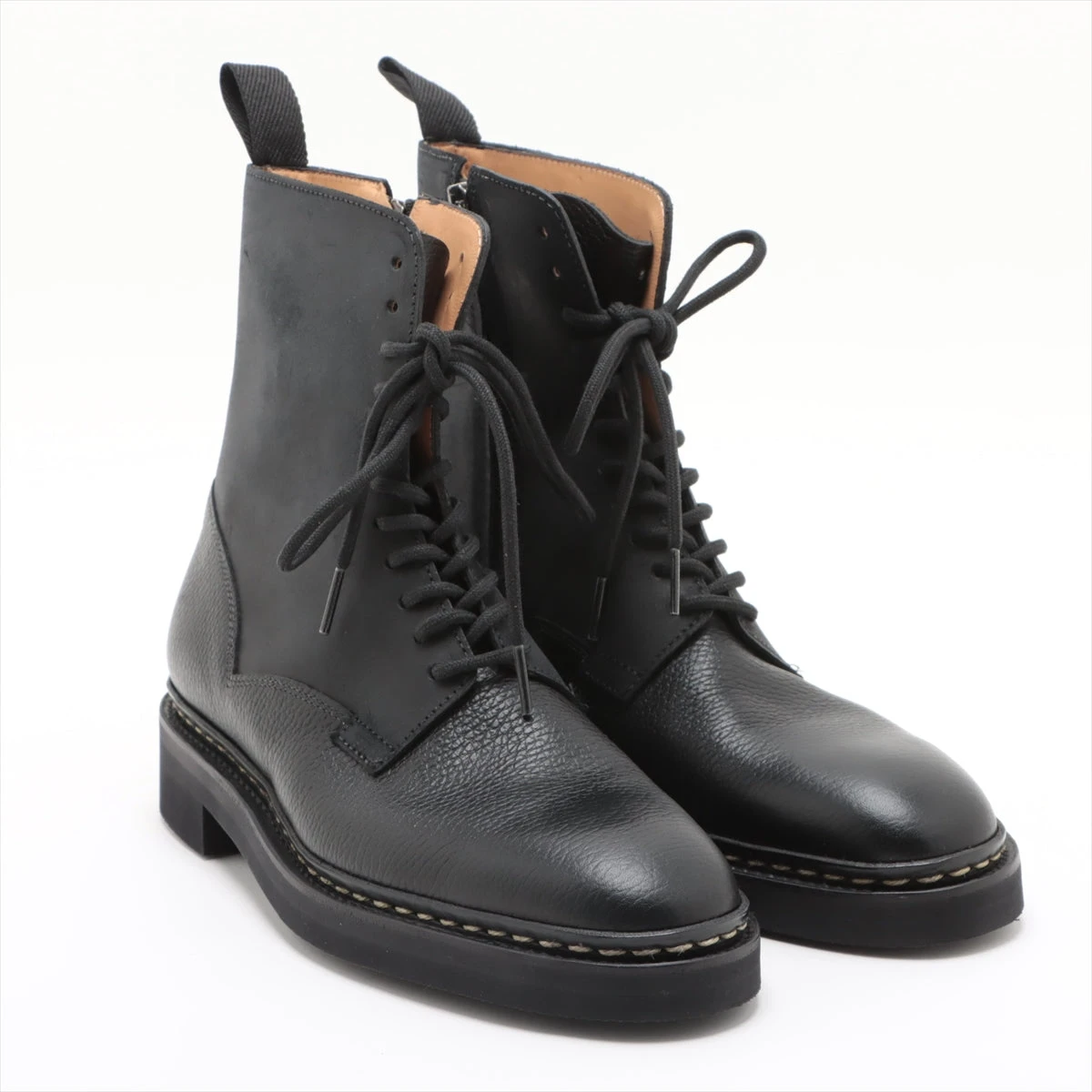 ジョンロブ スエード×レザー ショートブーツ 6 1/2 メンズ
