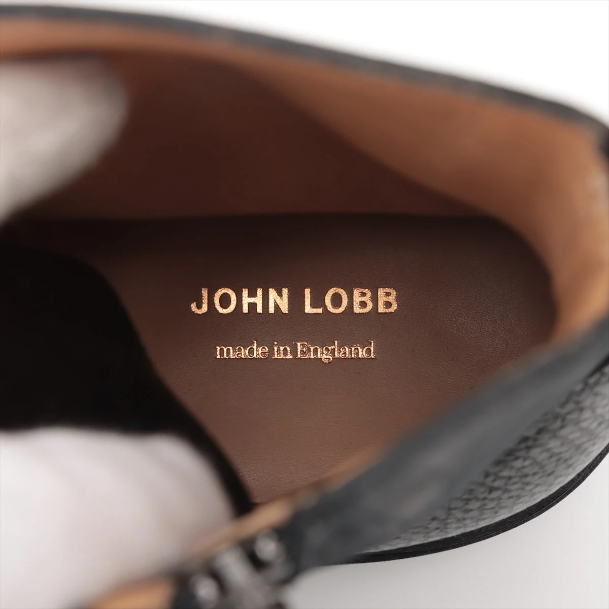 ジョンロブ ジョンロブ スエード×レザー ショートブーツ 6 1/2 メンズ