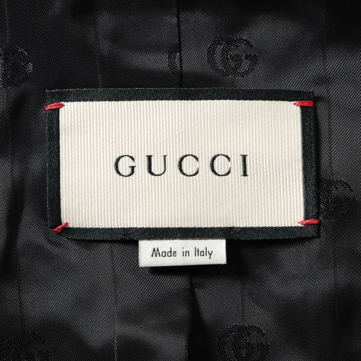 m*o様 直営店購入極美品 GUCCI グッチ ラムレザージャケット46ブラック 楽天市場】GUCCI グッチ シェリーライン ボンバージャケット