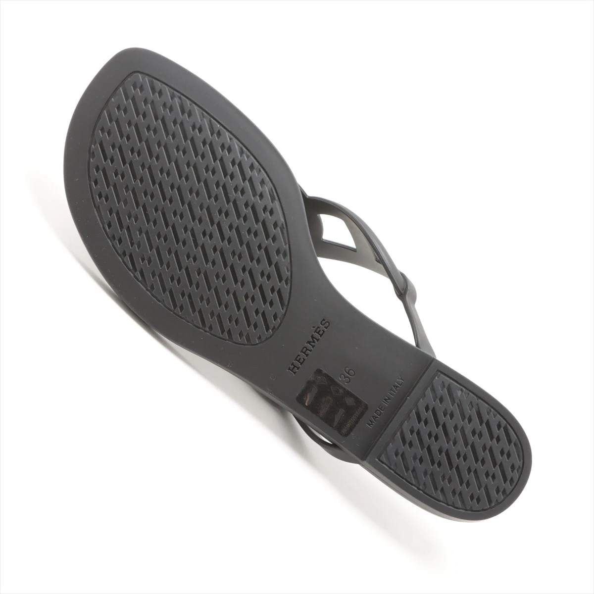 値下げ対応済み エルメス エクストラ シェーヌダンクル レザー サンダル 36 エルメス エクストラ レザー サンダル 36 レディース ブラック
