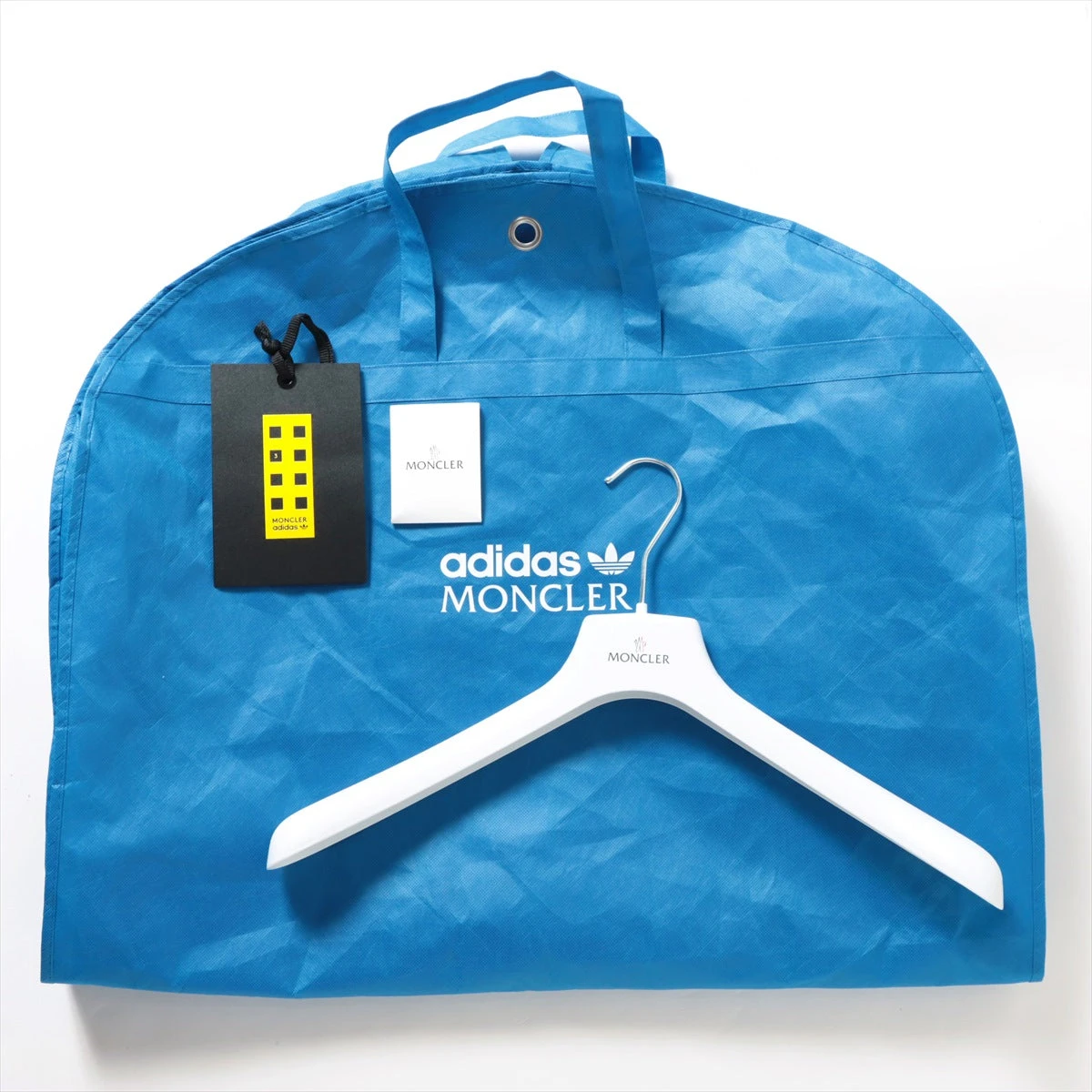 モンクレール×アディダス 22年 ナイロン ダウンベスト 3 メンズ