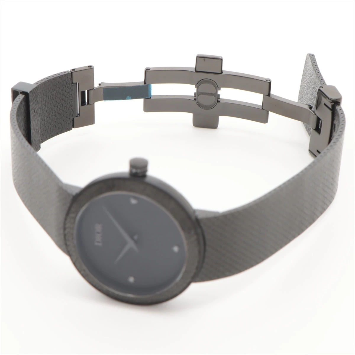 ディオール ラディドゥ ディオール ウルトラマット CD04311X1208 SS QZ 黒文字盤 ディオール ラ デ ドゥ ディオール ブラック ウルトラマット