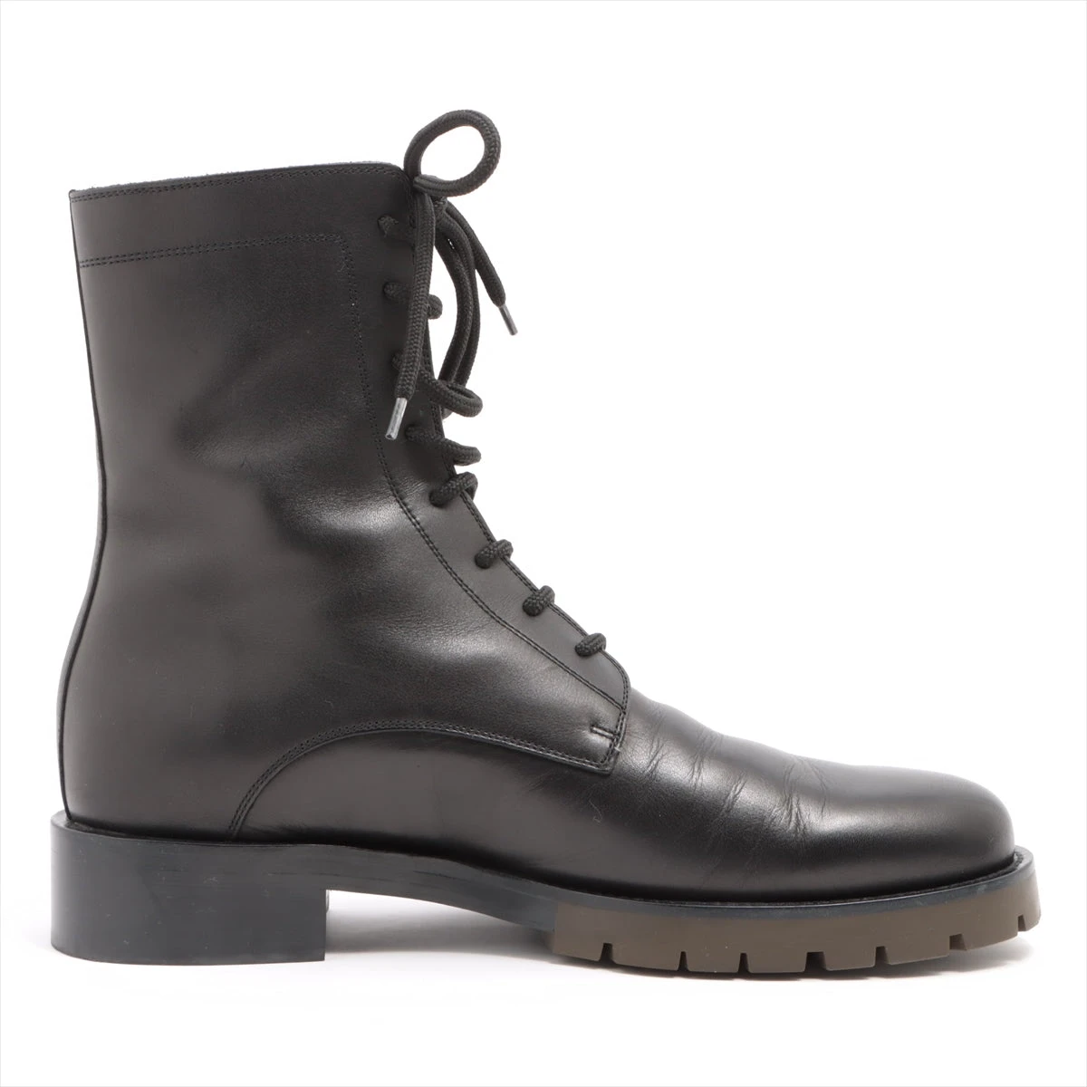 HERMES ブラック ブーツ 中古・古着通販】HERMES (エルメス) サイドゴアブーツ ハロウ