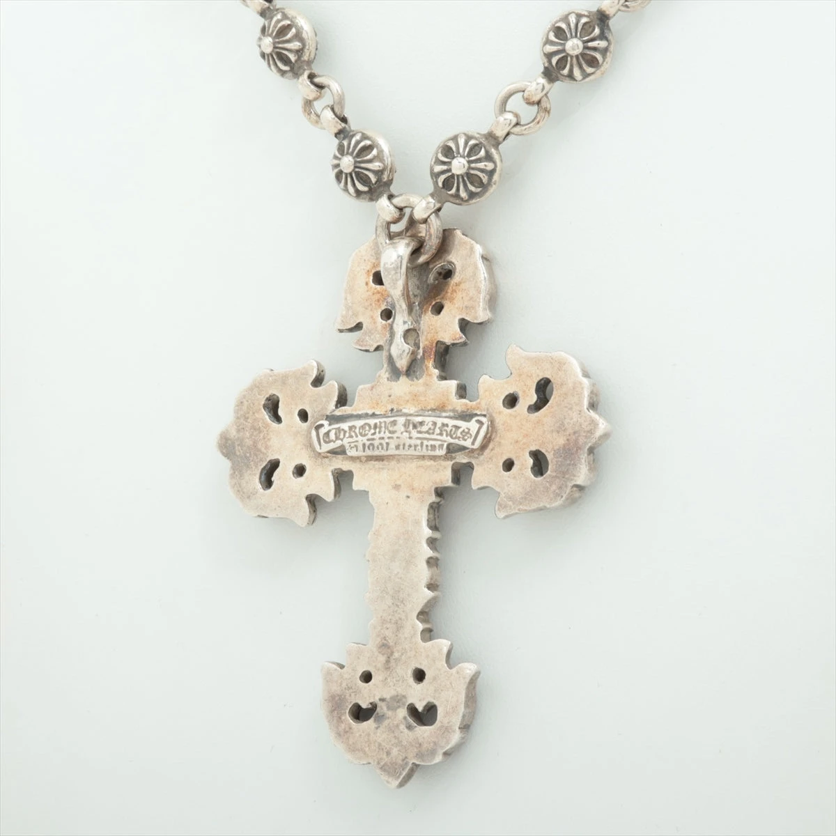 クロムハーツ フィリグリークロス スモール ネックレス 925 218.8g #1