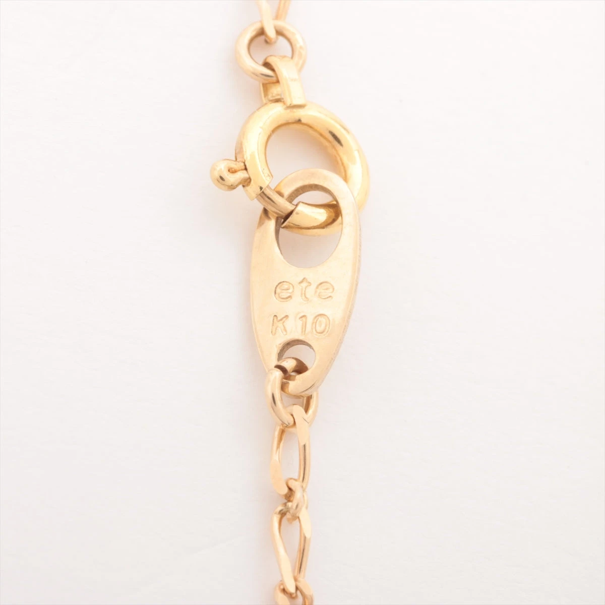 エテ ネックレス K18(YG)×K10(YG) 2.6g A2594318｜中古ブランド品 