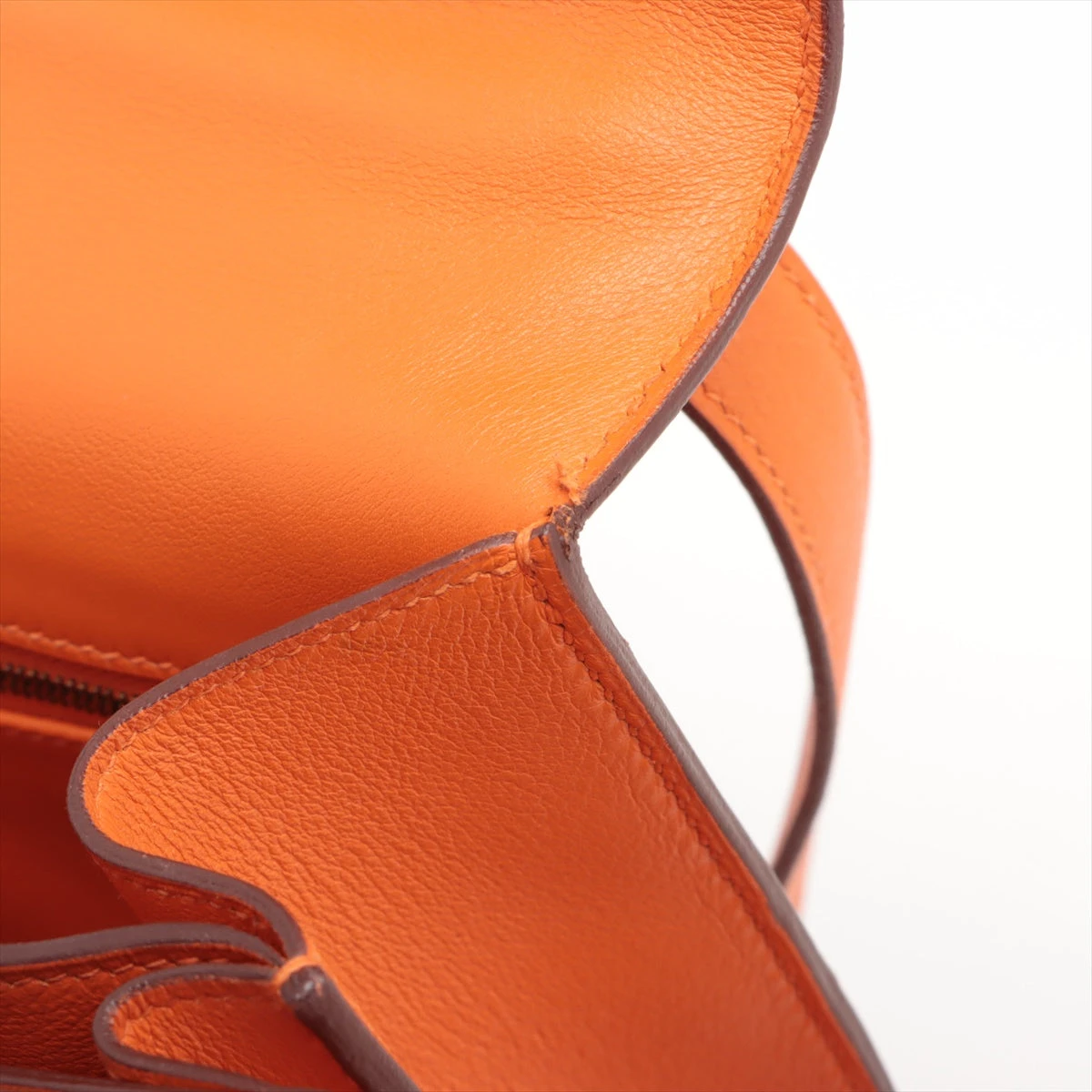 HERMES コンスタンス　オレンジ レザー ベルト　ゴールド金具 HERMES コンスタンス トゥーゴー エプソン オレンジ ゴールド金具