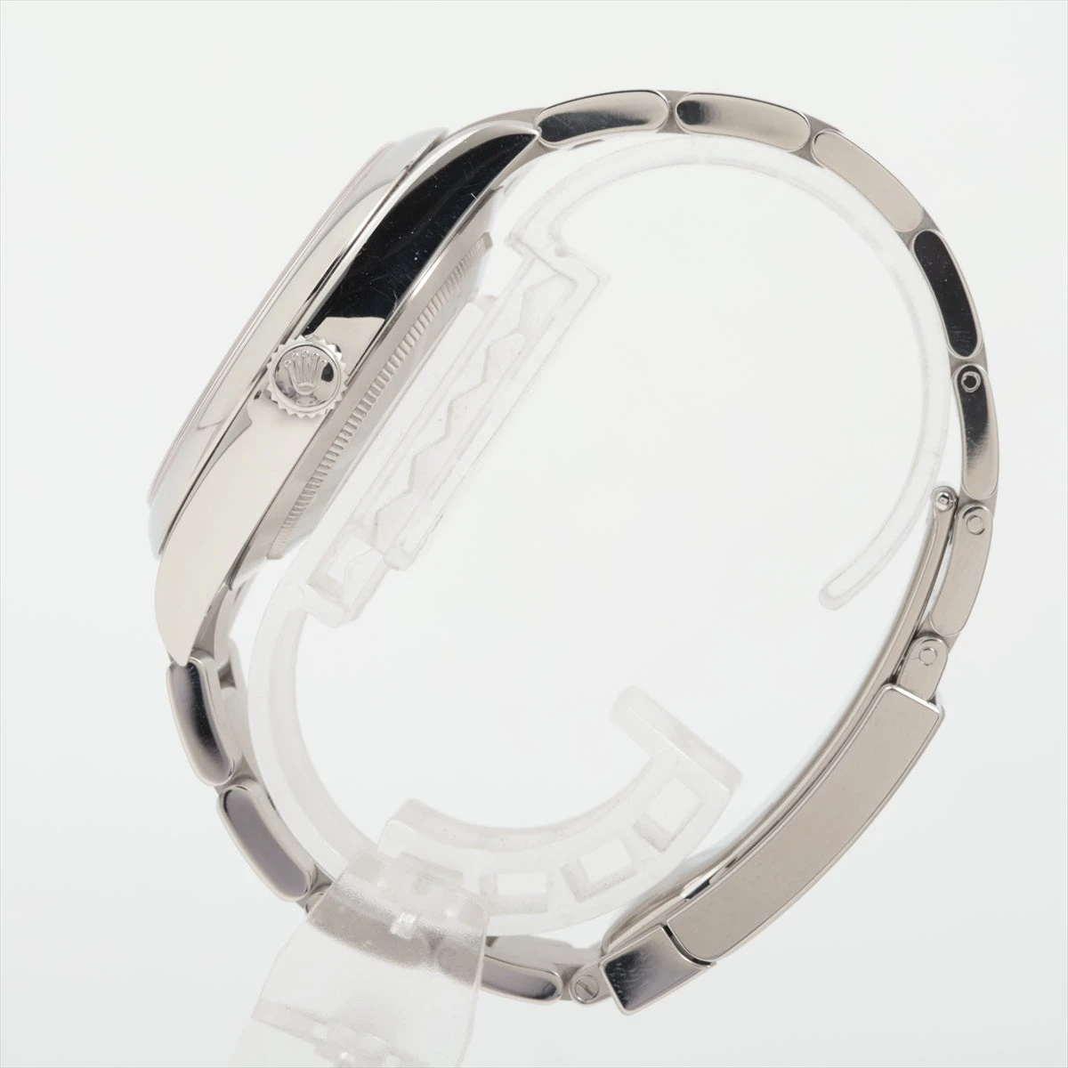 ロレックス オイスターパーペチュアル 124300 SS AT 黒文字盤 YZ059819