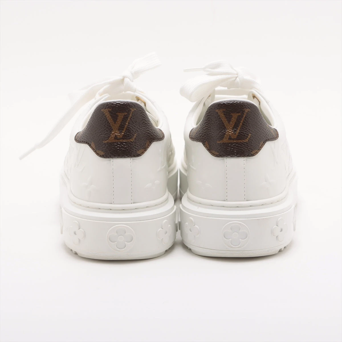 【現行品/美品】ルイ ヴィトン タイムアウトライン モノグラム スニーカー 38 LOUIS VUITTON - ✨極美品✨ルイヴィトン スニーカー タイム
