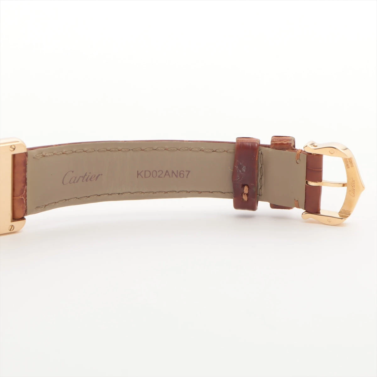 ☆ALLY様☆専用です　カルティエ CARTIER カルティエ WGTA0029 タンクフランセーズSM アイボリー