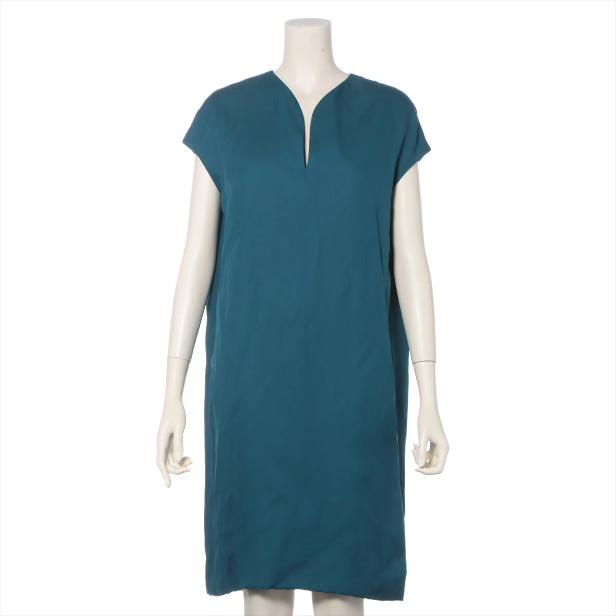 エルメス シルクワンピース34 中古】エルメス HERMES レーヨン シルク