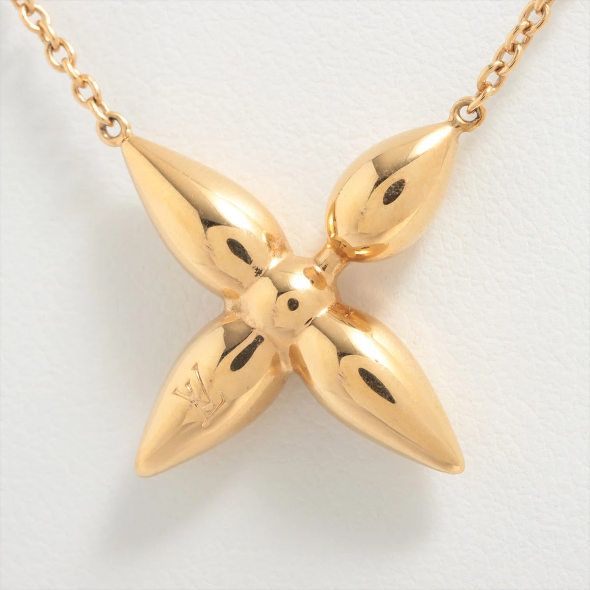 ヴィトン M00365 コリエ ルイゼット LE2243 ネックレス GP ゴールド