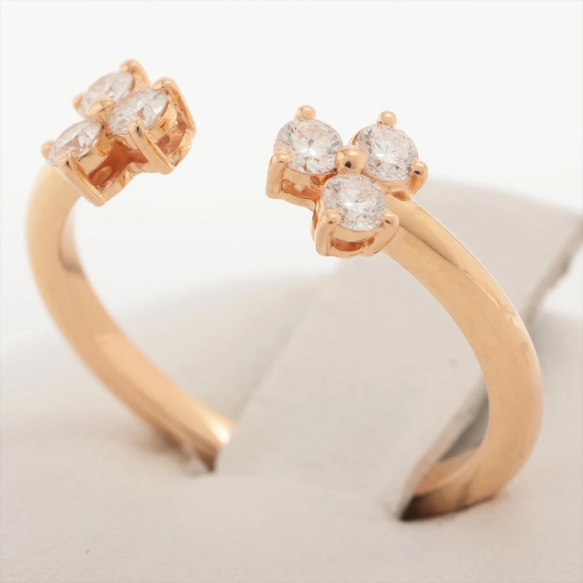 ティファニー アリア オープン ダイヤ リング 750(PG) 2.2g A2613890