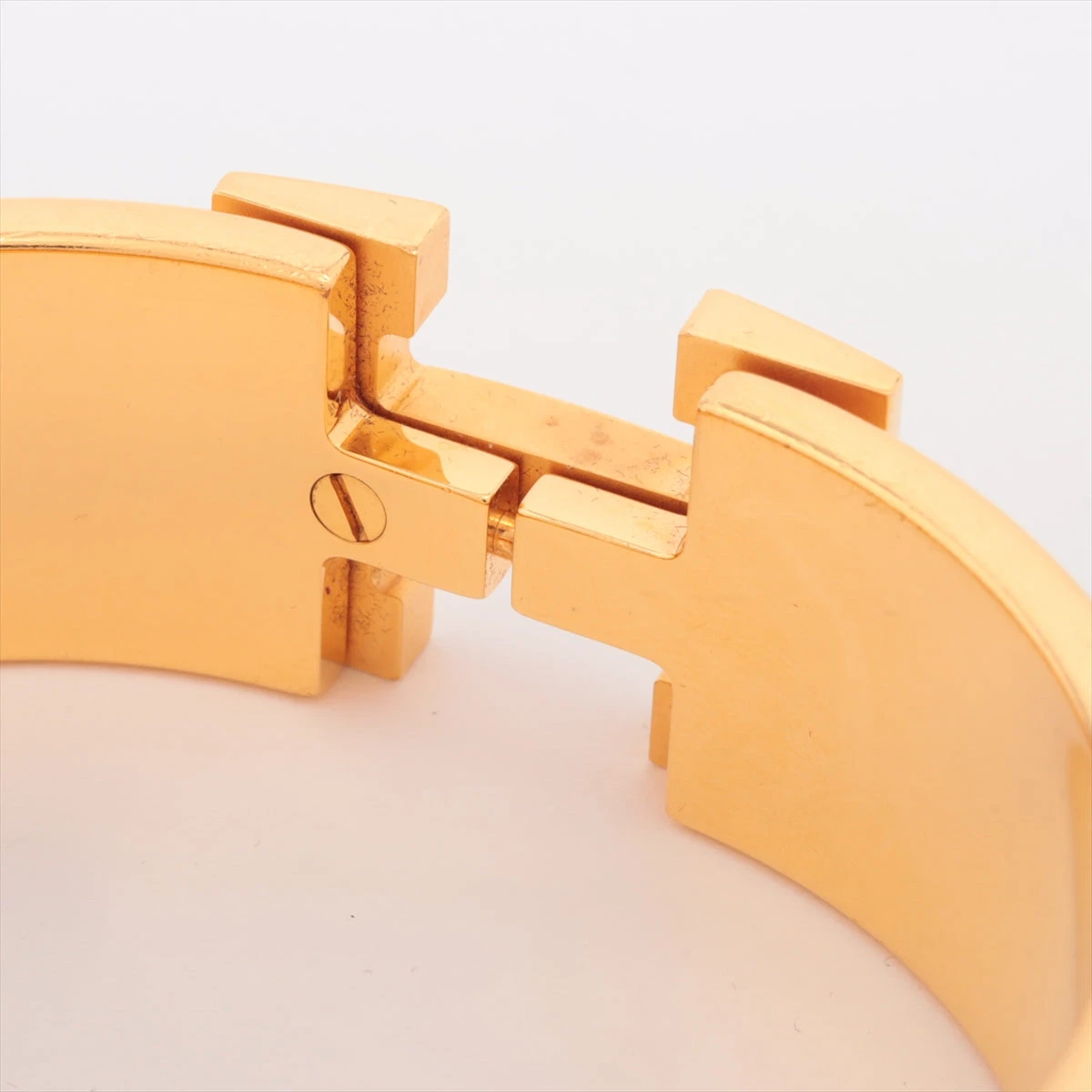 HERMES  エルメス H ロゴ バングル GP クリッククラックGM エルメス Hバングル クリッククラックGM バングル GP ゴールド