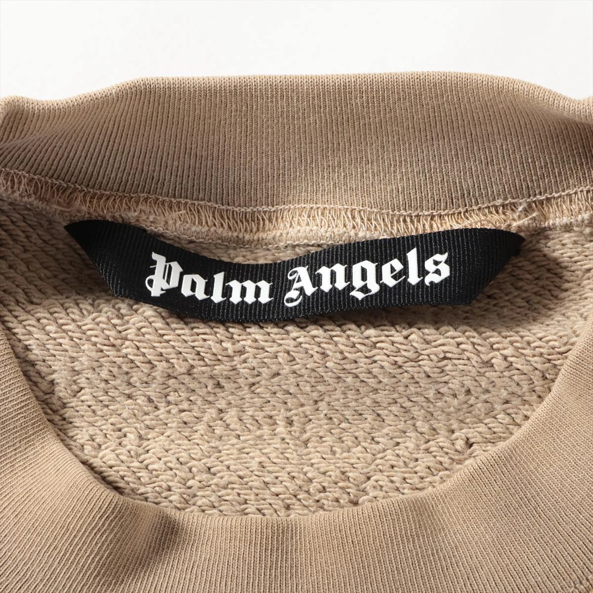 パームエンジェルス ロゴプリントスウェット ベージュ ベージュ系 Palm Angels(パームエンジェルス) スウェット
