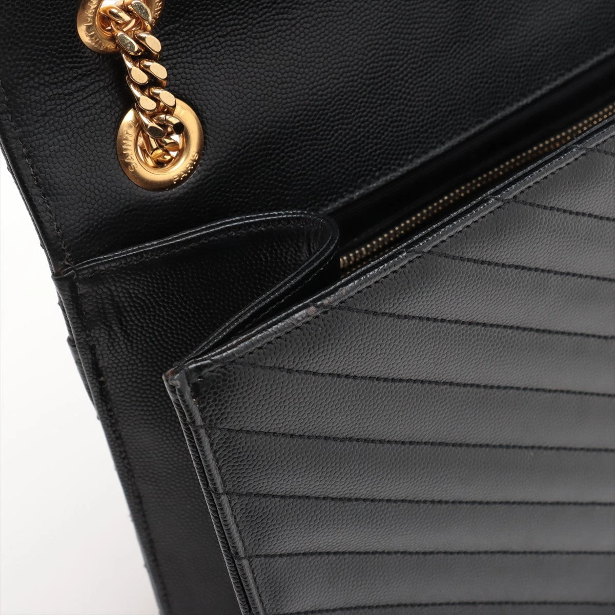 サンローラン ブラック ショルダーバッグ Yves Saint Laurent サンローラン SAINT LAURENT ショルダー